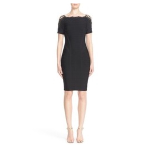 Herve Leger Mina Dress Size XS - Picture 1 of 7